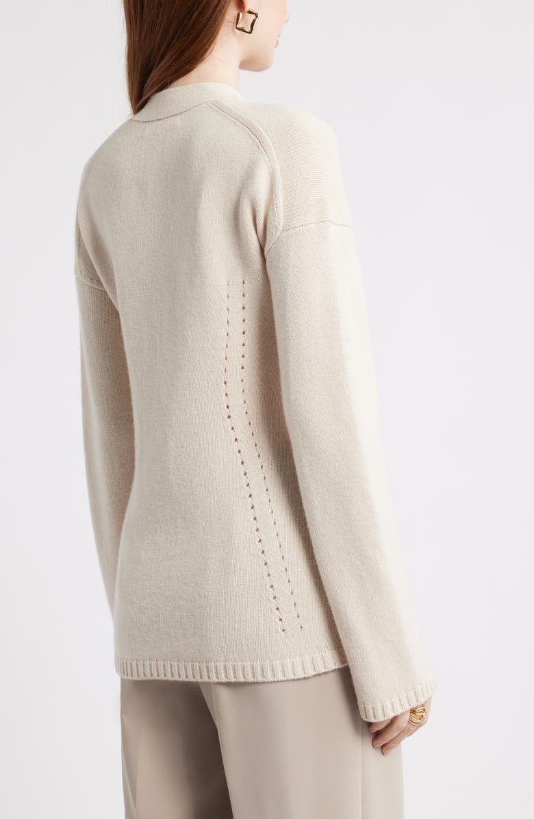 Nordstrom Wool & Cashmere Cardigan, Alternate, color, Beige Beach