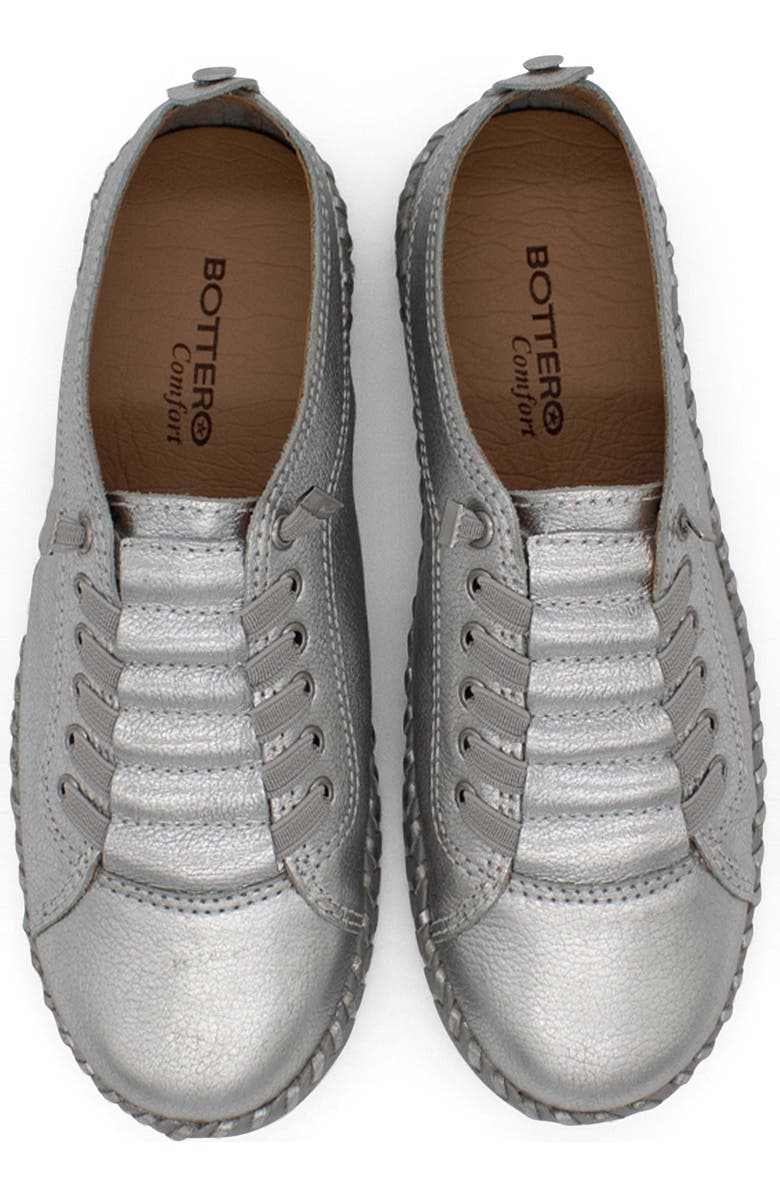 Bottero Bottwister Verao XXIII Perforated Leather Sneaker, Alternate, color, Prata