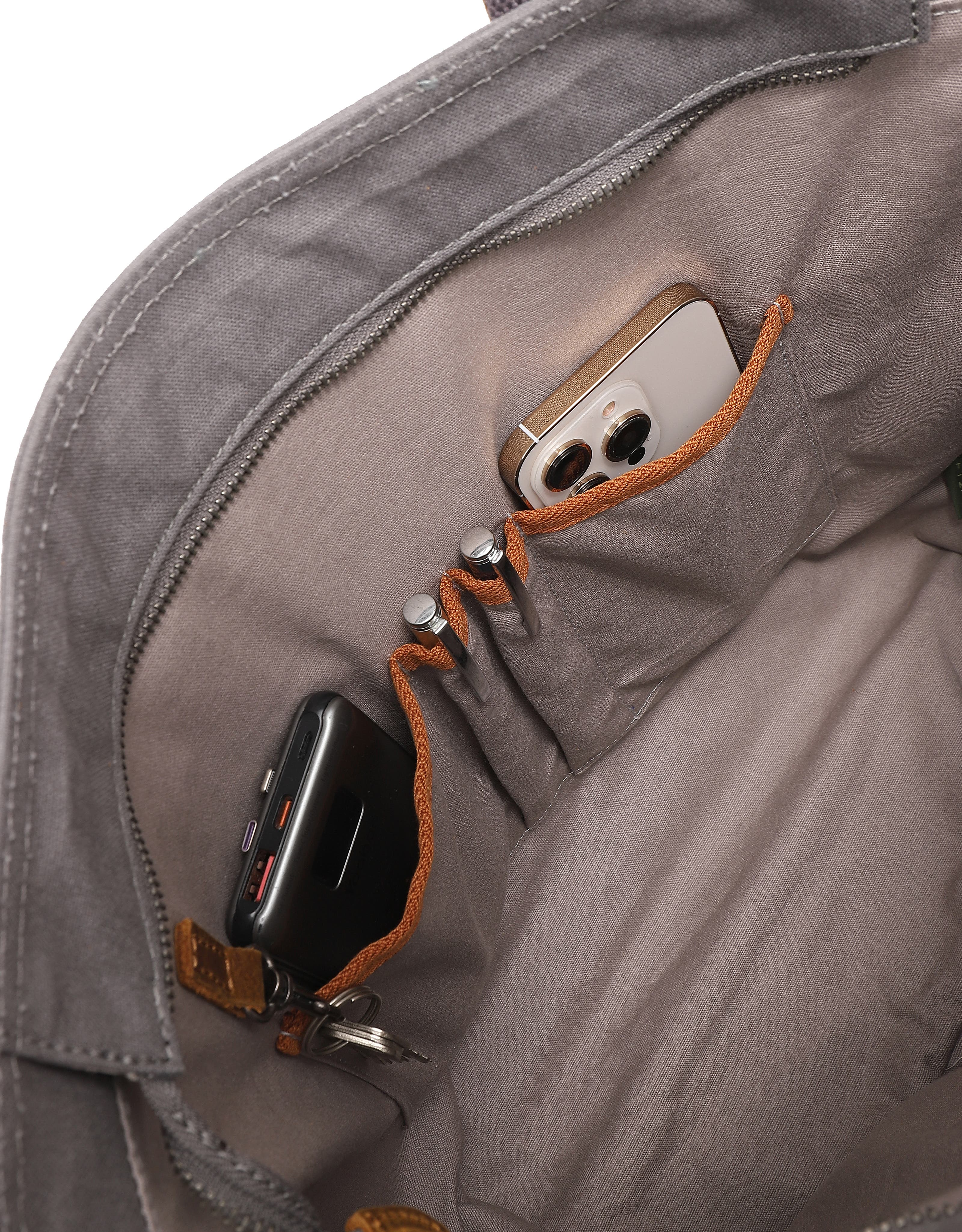 TSD Brand Valley and Sky Spacious Adventure Tote, Alternate, color, Grey