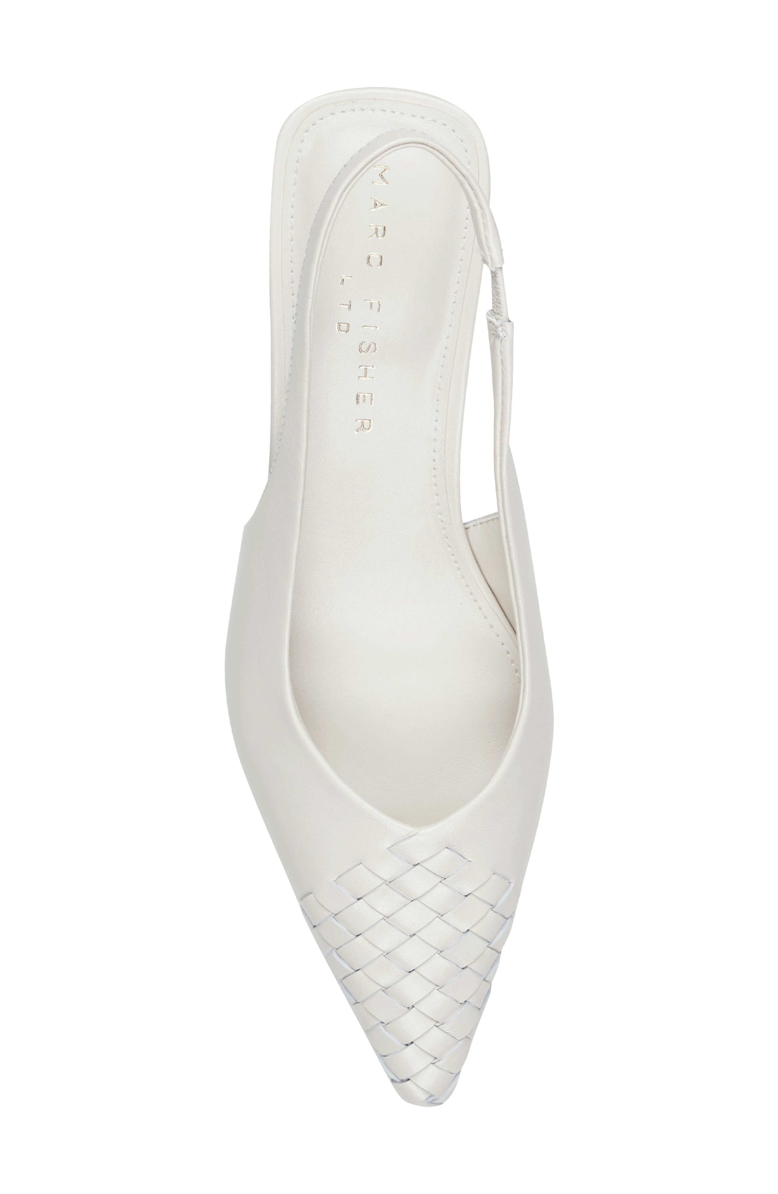 Marc Fisher LTD Rilly Slingback Pump, Alternate, color, Ivory
