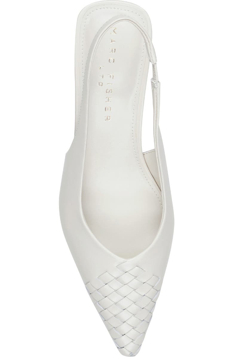 Marc Fisher LTD Rilly Slingback Pump, Alternate, color, Ivory