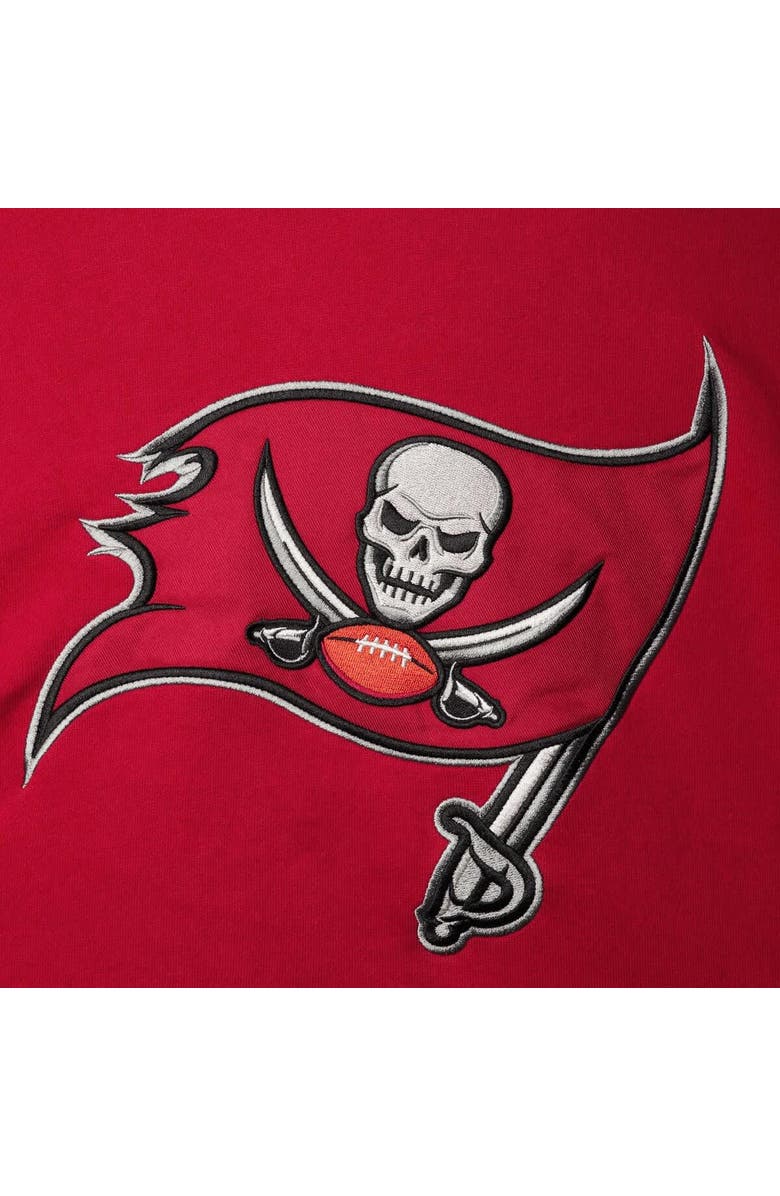 '47 Men's '47 Red Tampa Bay Buccaneers Lacer V-Neck Pullover Hoodie, Alternate, color, Red