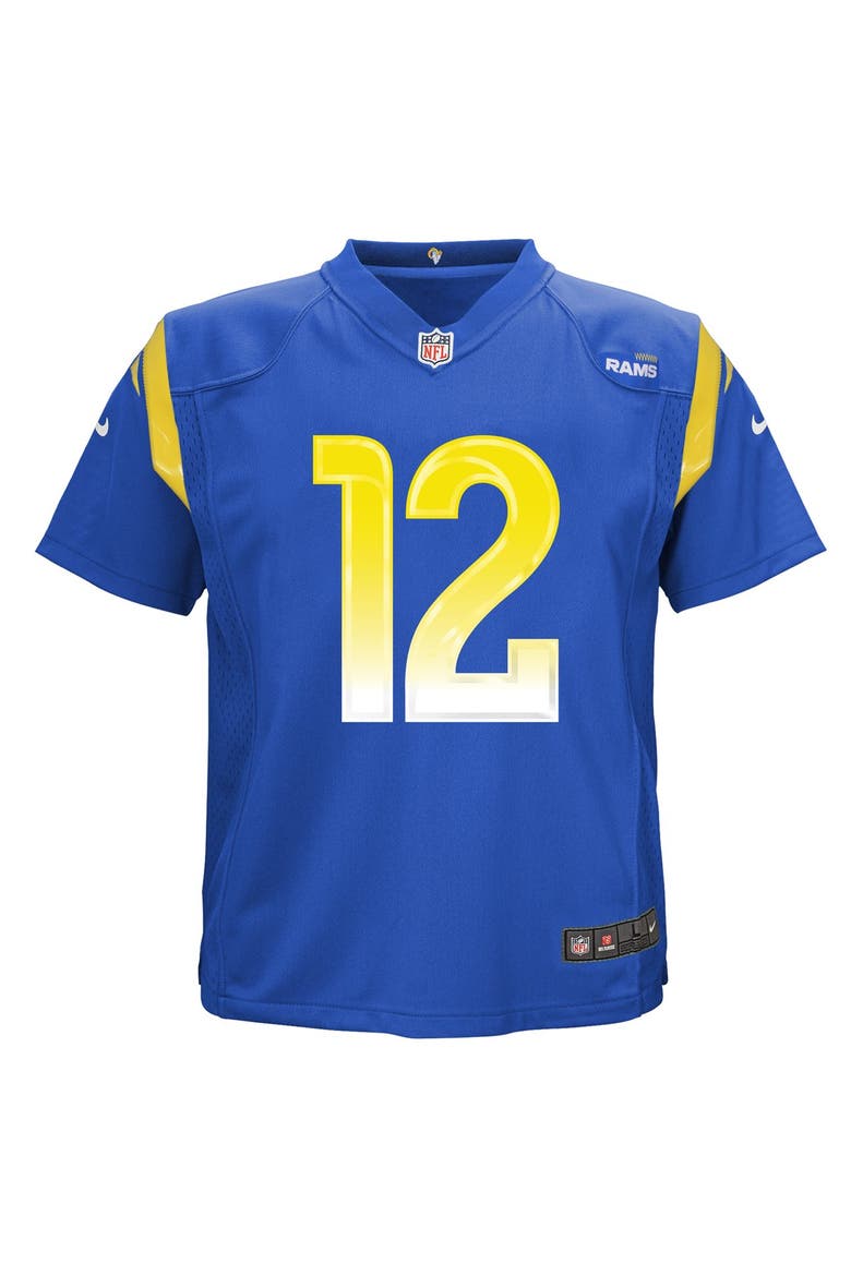 Preschool Nike Puka Nacua Royal Los Angeles Rams Game Jersey, Alternate, color, Royal