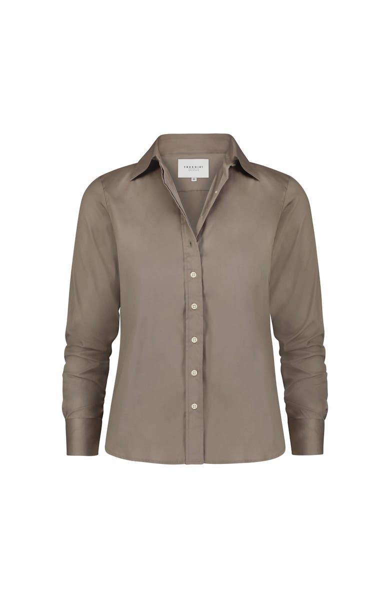 The Shirt by Rochelle Behrens The Icon Shirt, Alternate, color, Khaki
