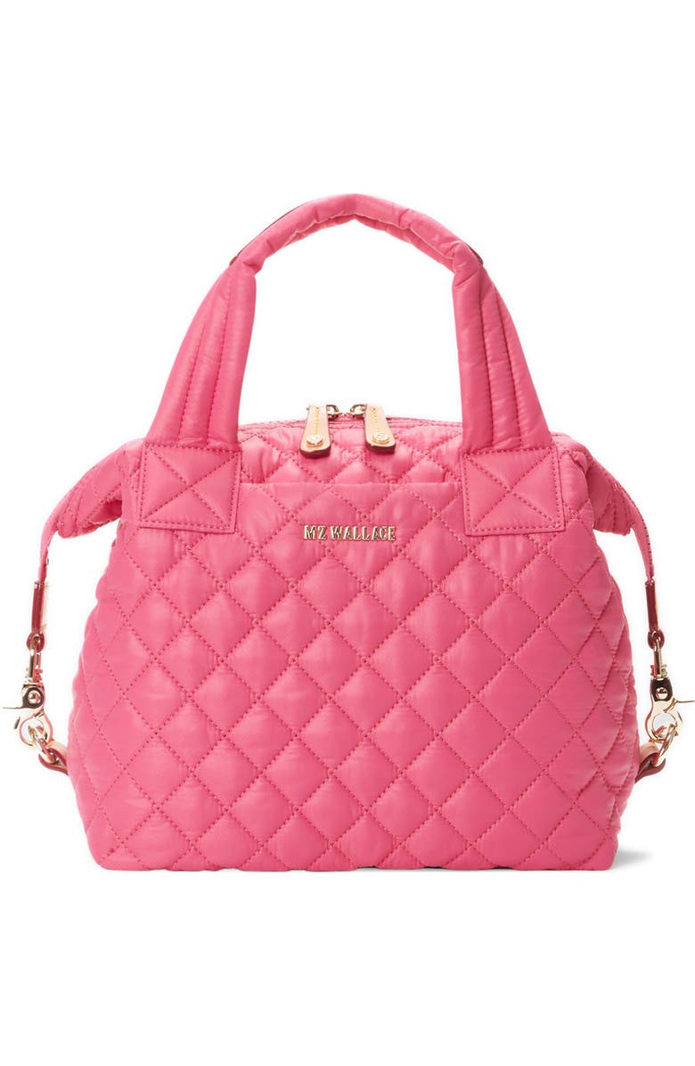MZ Wallace Small Sutton Deluxe Quilted Nylon Crossbody Bag, Main, color,
