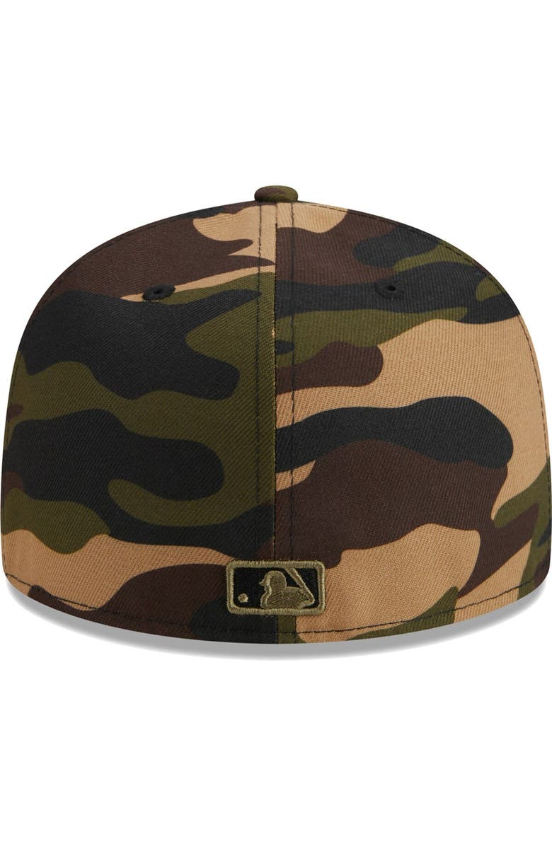 New Era Men's New Era Camo Boston Red Sox Autumn 59FIFTY Fitted Hat, Alternate, color, 