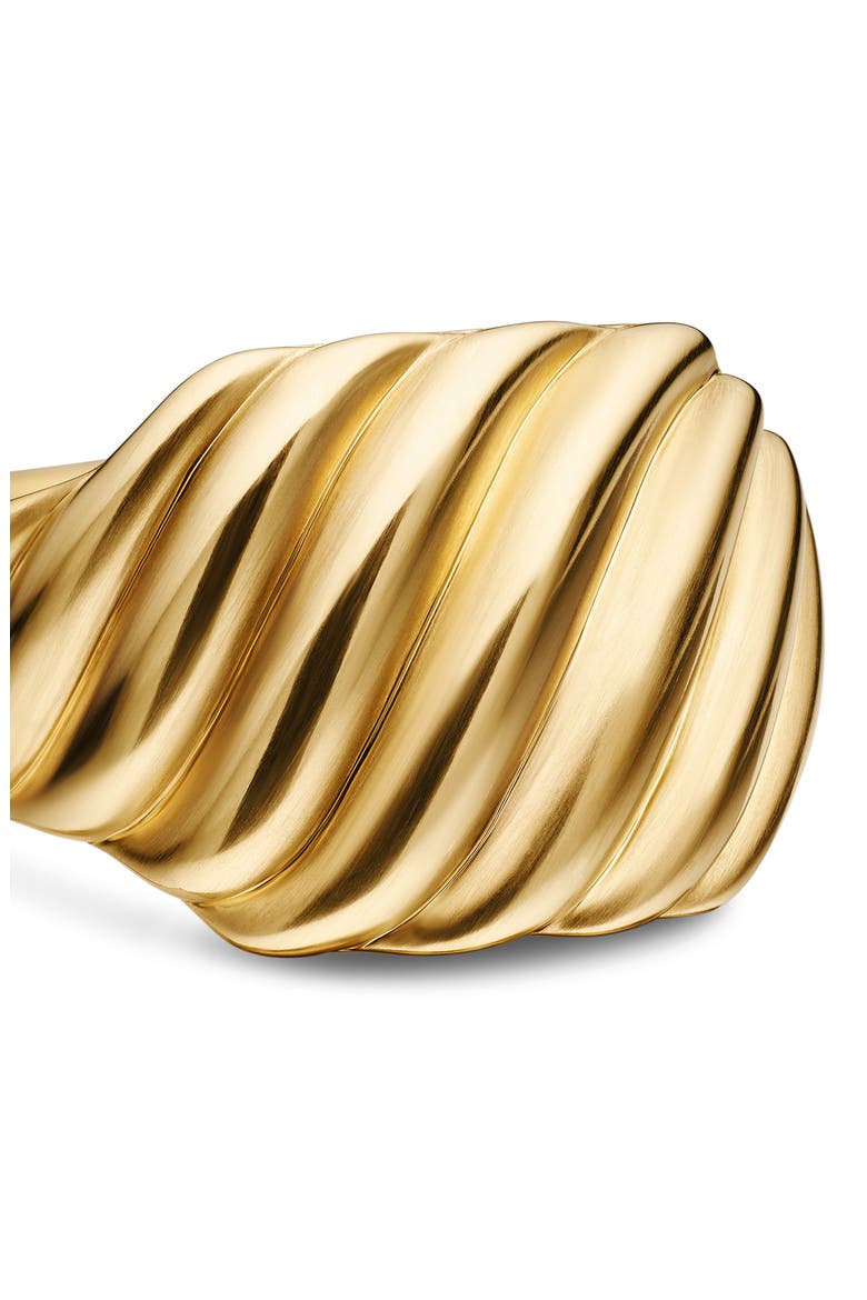 Sculpted Cable Contour Ring, Alternate, color, 18K YELLOW GOLD