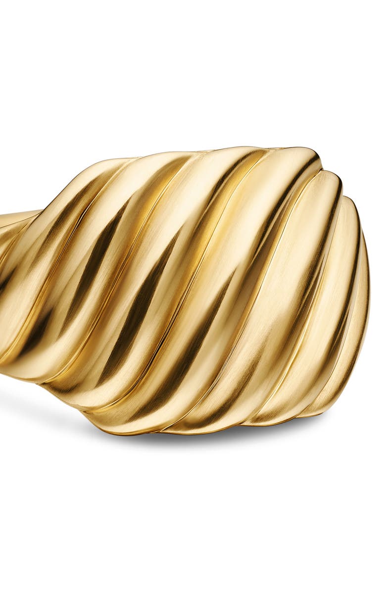 David Yurman Sculpted Cable Contour Ring, Alternate, color,