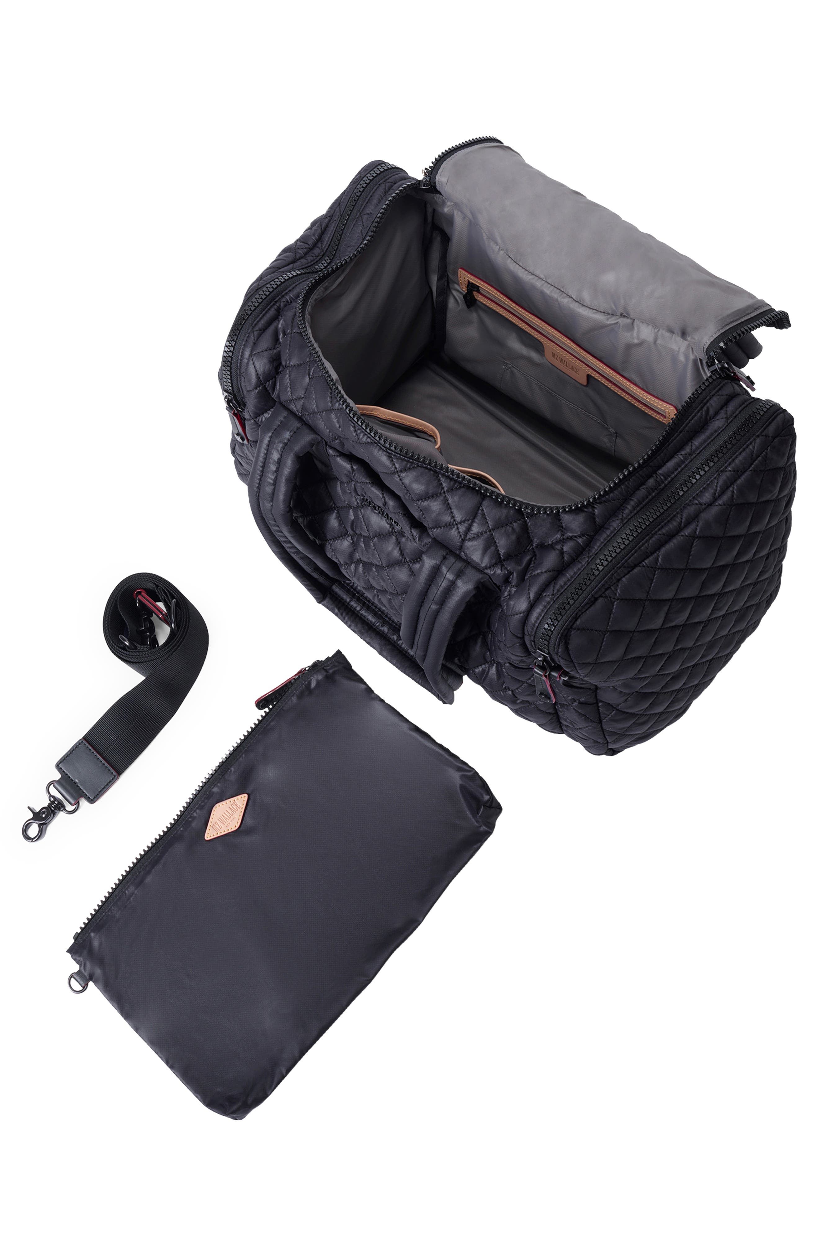 MZ Wallace Medium Metro Team Quilted Nylon Duffle Bag, Alternate, color, 