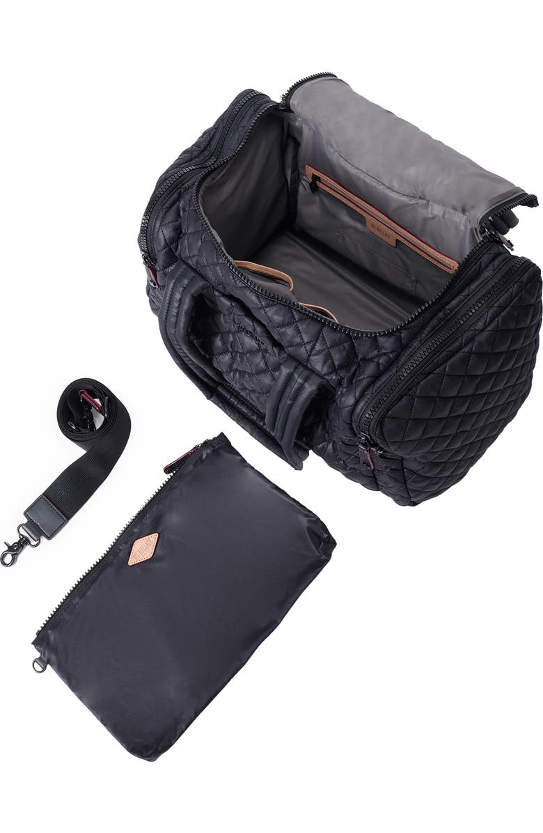 MZ Wallace Medium Metro Team Quilted Nylon Duffle Bag, Alternate, color,