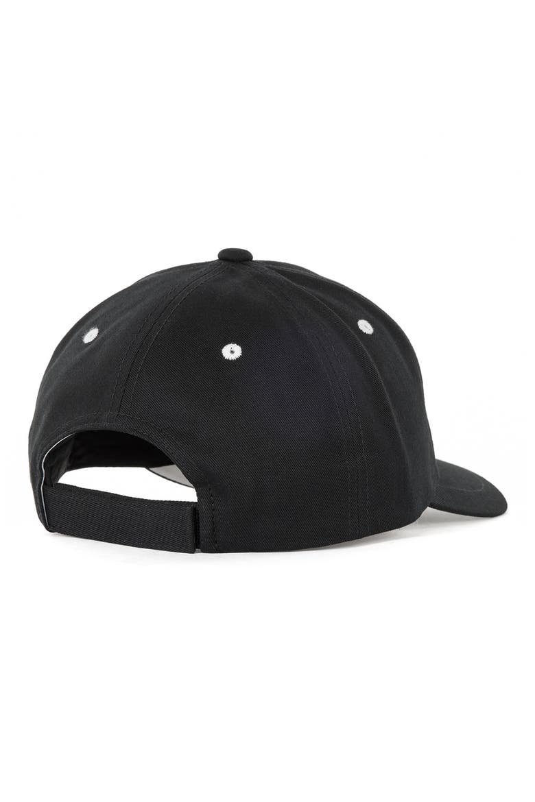 Fresco Cotton Baseball Cap, Alternate, color, BLACK