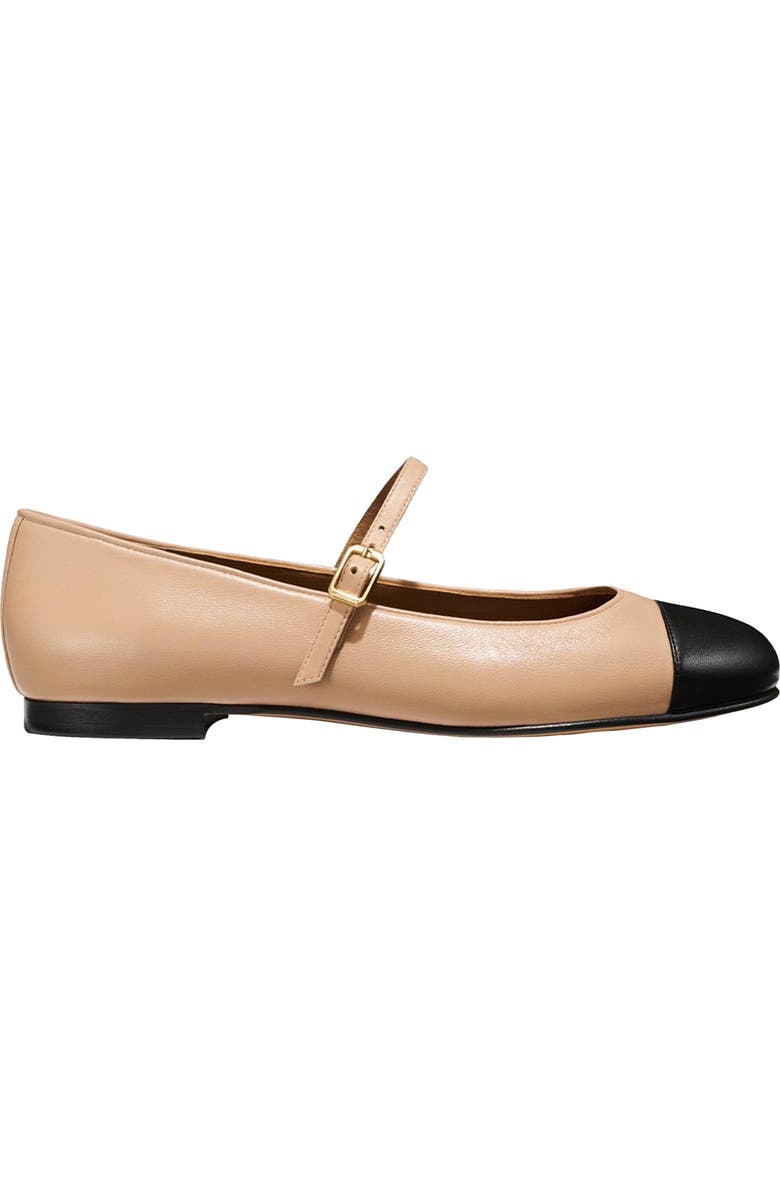 MARGAUX The Cap-Toe Demi Jane, Main, color, Dune And Black