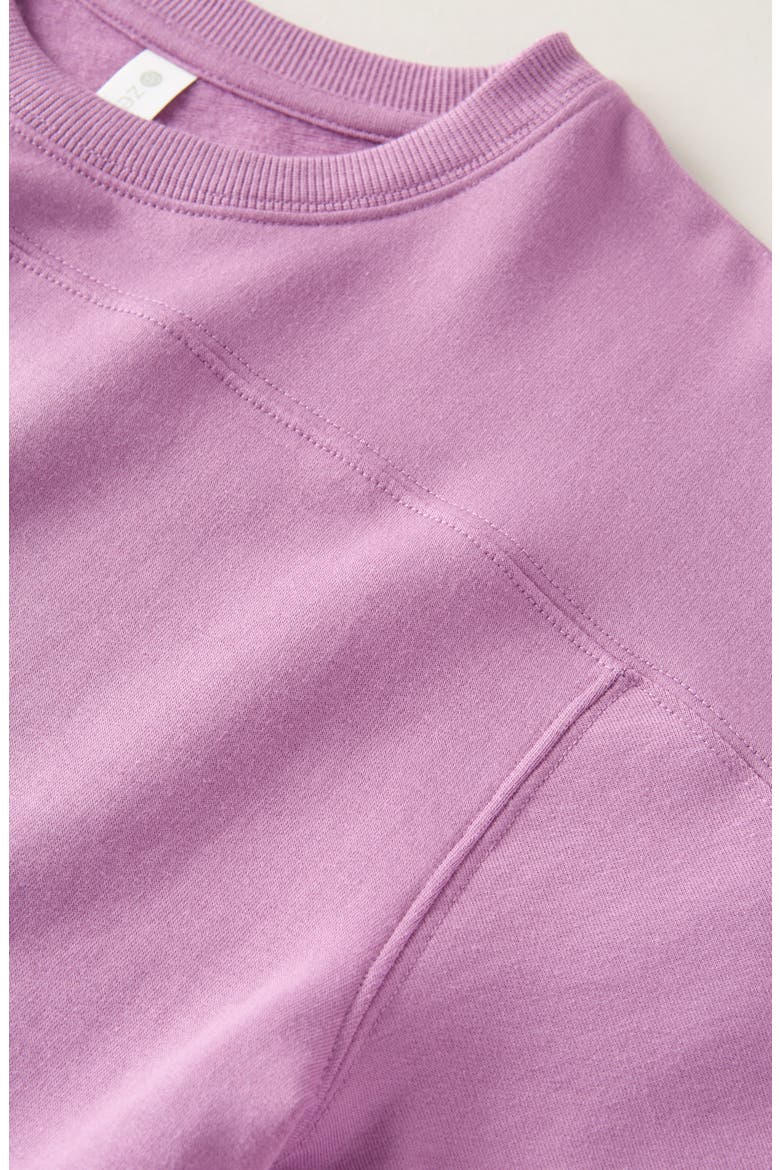 Kids' Step Up Fleece Sweatshirt, Alternate, color, PURPLE CANYON
