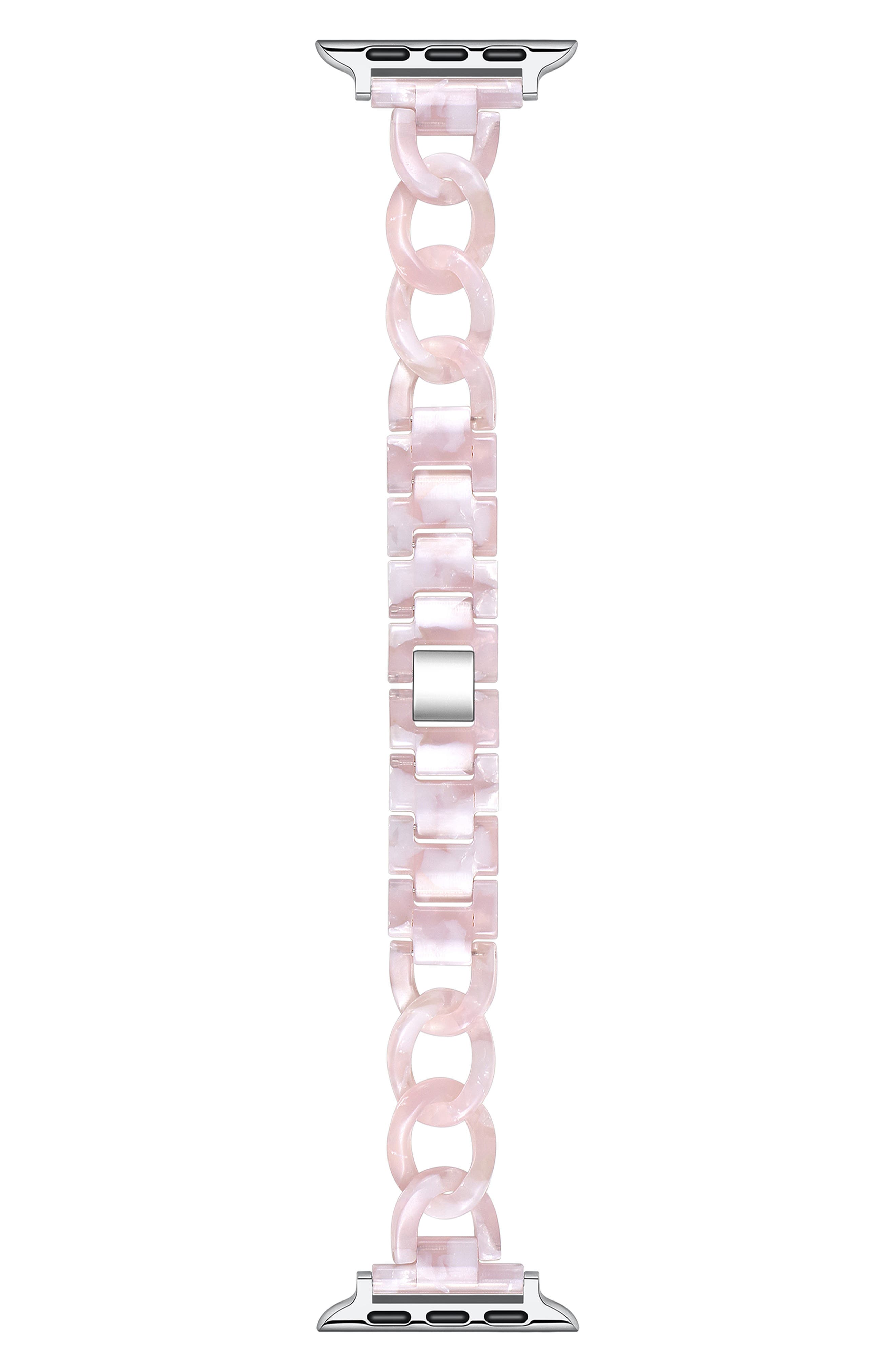 The Posh Tech Kit Tortoise Resin Link Apple Watch® Watchband