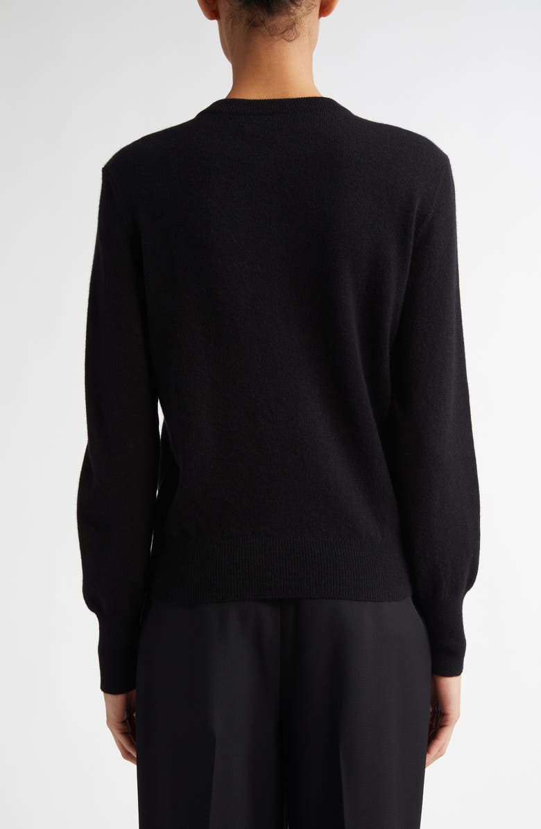 PARTOW Bea Zip Cashmere Sweater, Alternate, color, Black