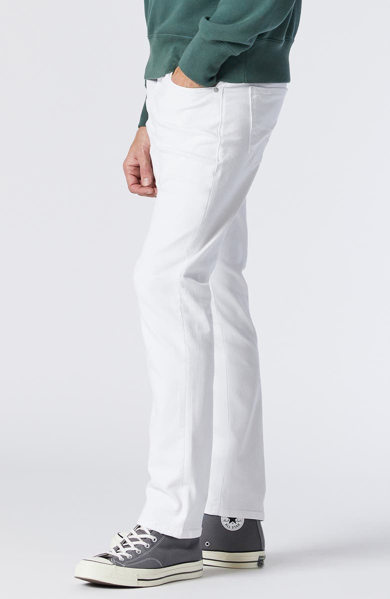 Mavi Jeans Jake Slim Fit Jeans, Alternate, color, White Houston
