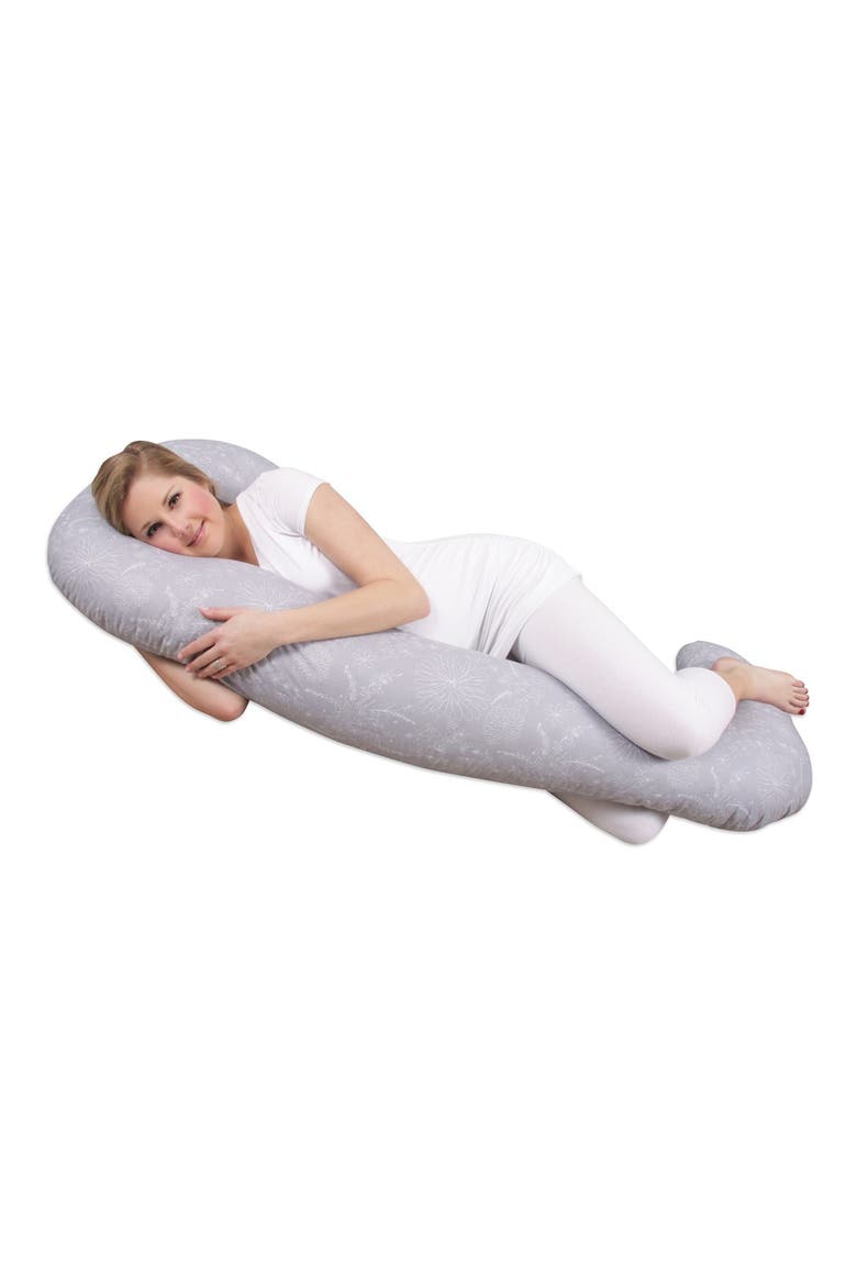 Snoogle® Chic Full Body Pregnancy Support Pillow, Alternate, color, FLORAL LACE