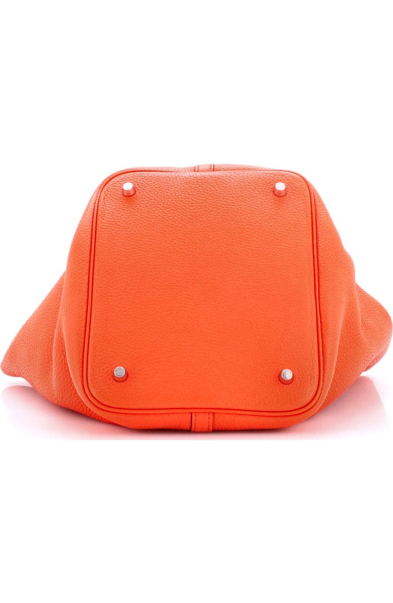 Pre-Owned Hermes Eclat Picotin Lock Bag Clemence MM, Alternate, color, Orange Poppy