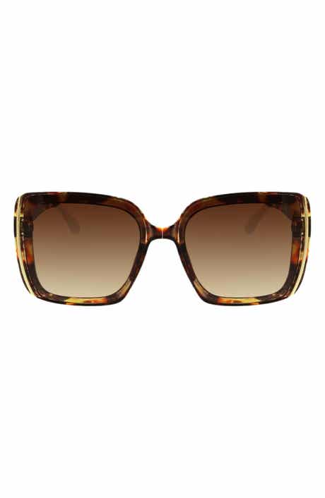 BCBG 61mm Oversize Square Sunglasses