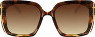 BCBG 61mm Oversize Square Sunglasses