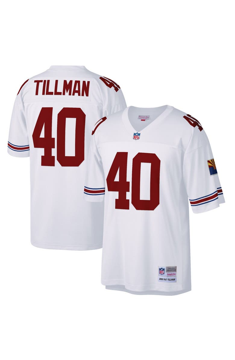 Mitchell & Ness Men's Mitchell & Ness Pat Tillman White Arizona Cardinals Big & Tall 2000 Retired Player Replica Jersey, Alternate, color, White
