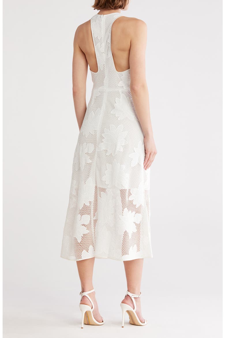 Agnes Cotton Lace Dress, Alternate, color, PORCELAIN