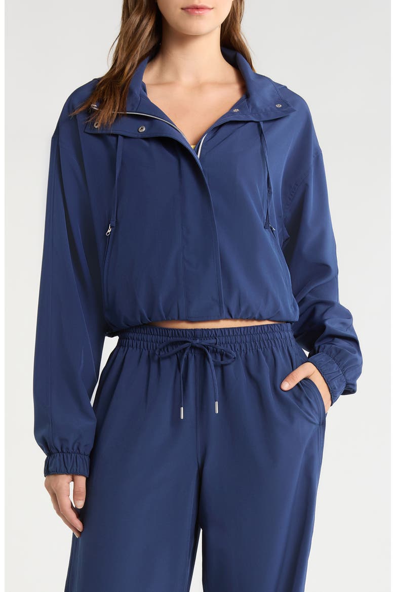 Water Resistant Court Jacket, Main, color, MIDNIGHT