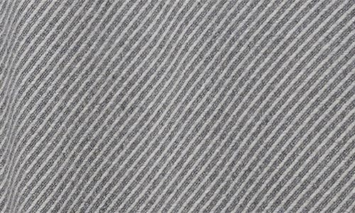 Rag & Bone Joni Stripe Wool Scarf In Gray