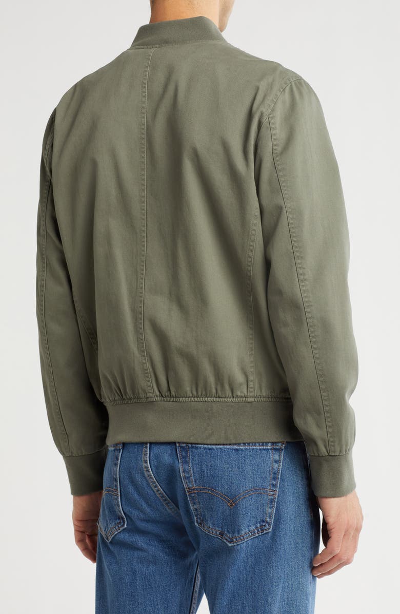 Lucky Brand Loyalton Bomber Jacket, Alternate, color, Military Olive