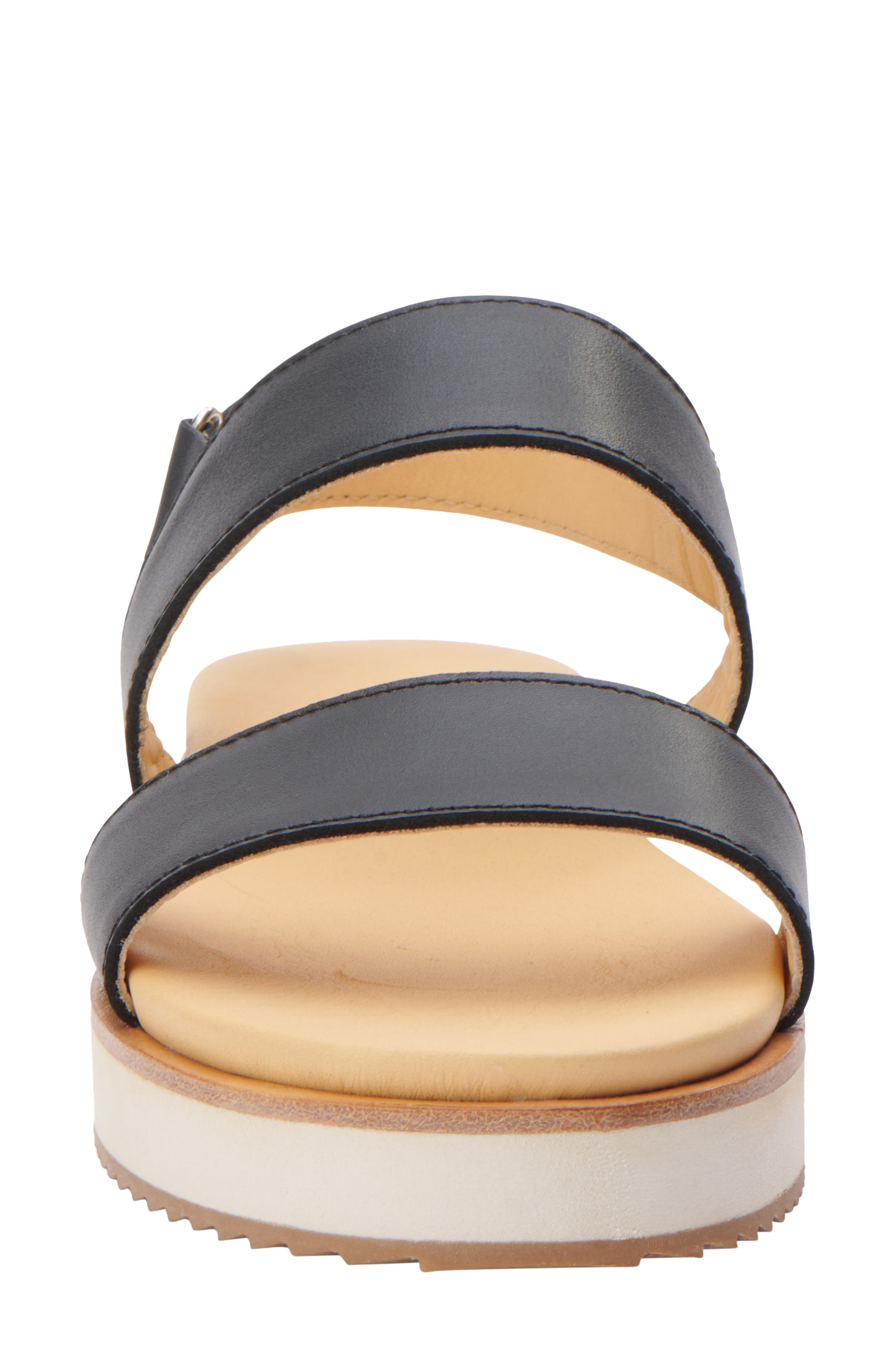 Nisolo Go-To Flatform Slingback Sandal, Alternate, color, 