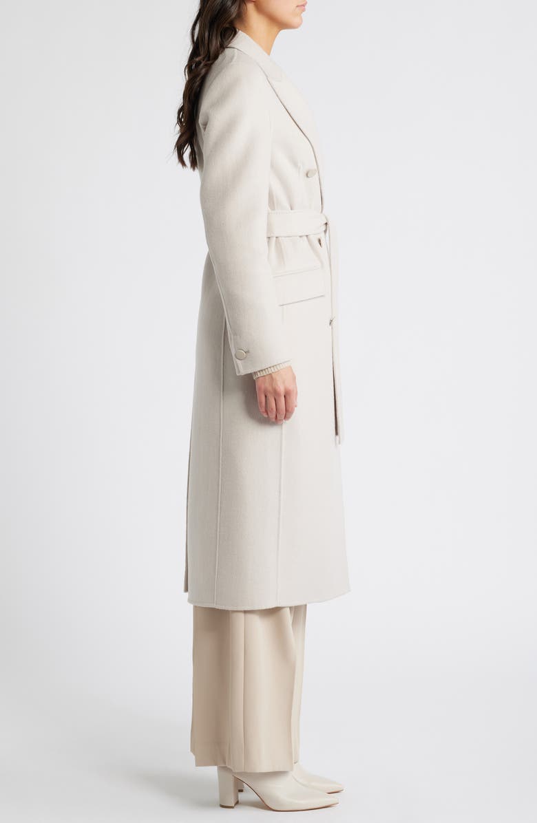 Reiss Maeve Belted Double Breasted Wool Blend Coat, Alternate, color, 