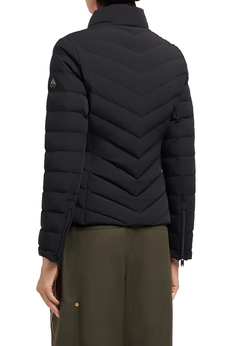 Moose Knuckles Elora Water Repellent 800 Fill Power Down Jacket, Alternate, color, Black