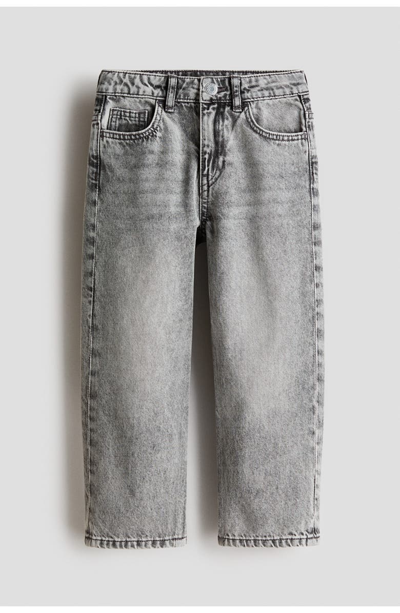 H&M Loose-fit jeans, Main, color, Light Denim Gray