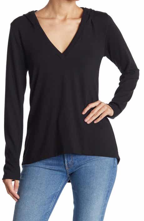 GO COUTURE Hooded Tunic Sweater