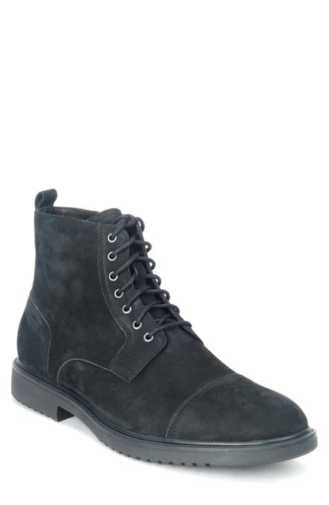 Almond toe lace up boots on sale