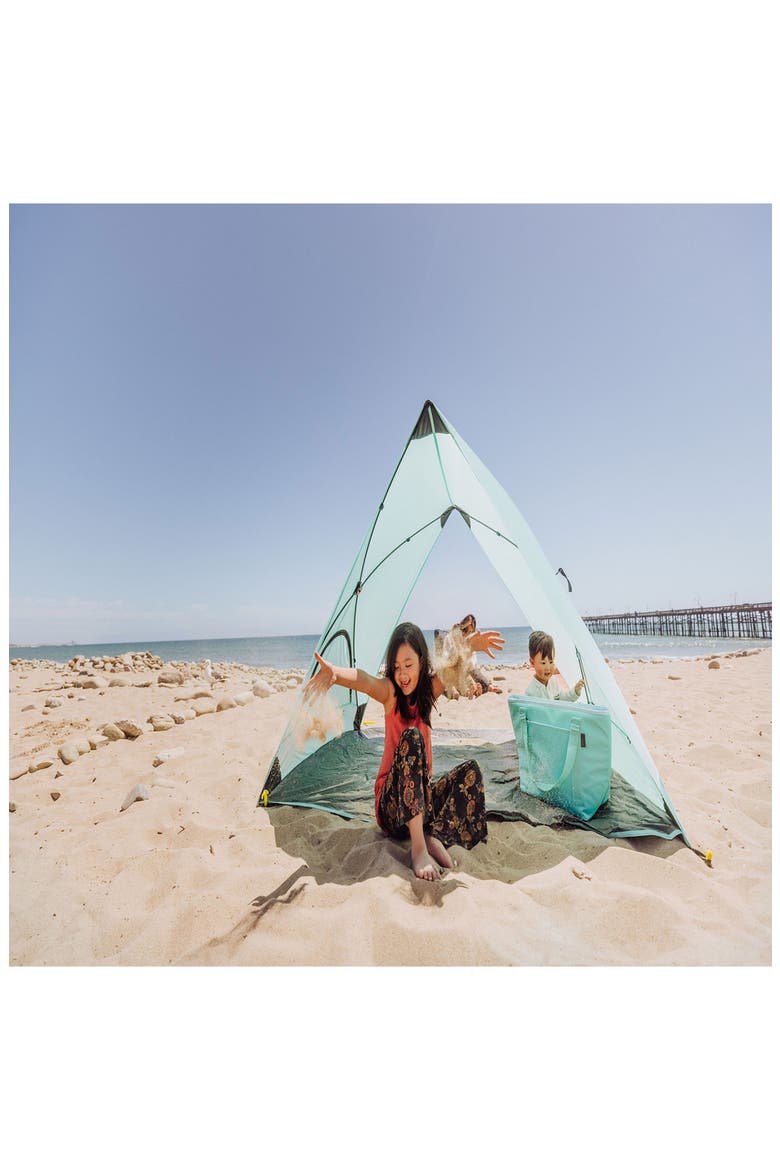 A-Shade Ice Blue Portable Beach Tent, Alternate, color, BLUE