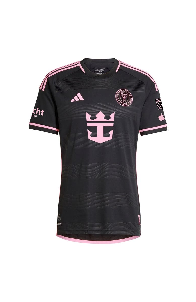 adidas Men's adidas Black Inter Miami CF 2024 La Noche Authentic Jersey, Alternate, color,