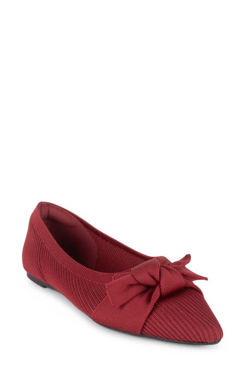 Montserrat Pointed Toe Flat (Women)