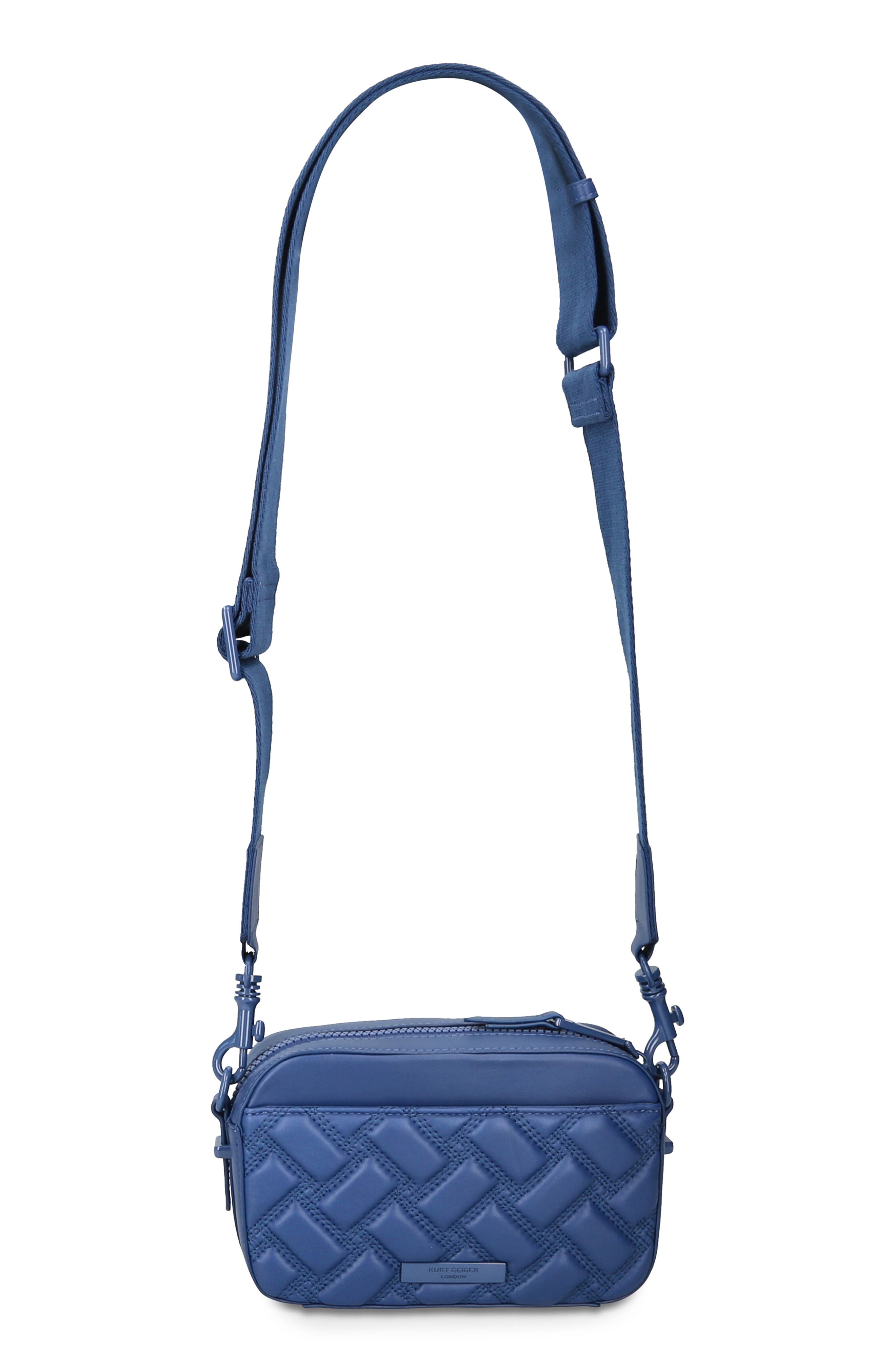 Kurt Geiger London Small Kensington Drench Quilted Leather Camera Bag, Alternate, color, 