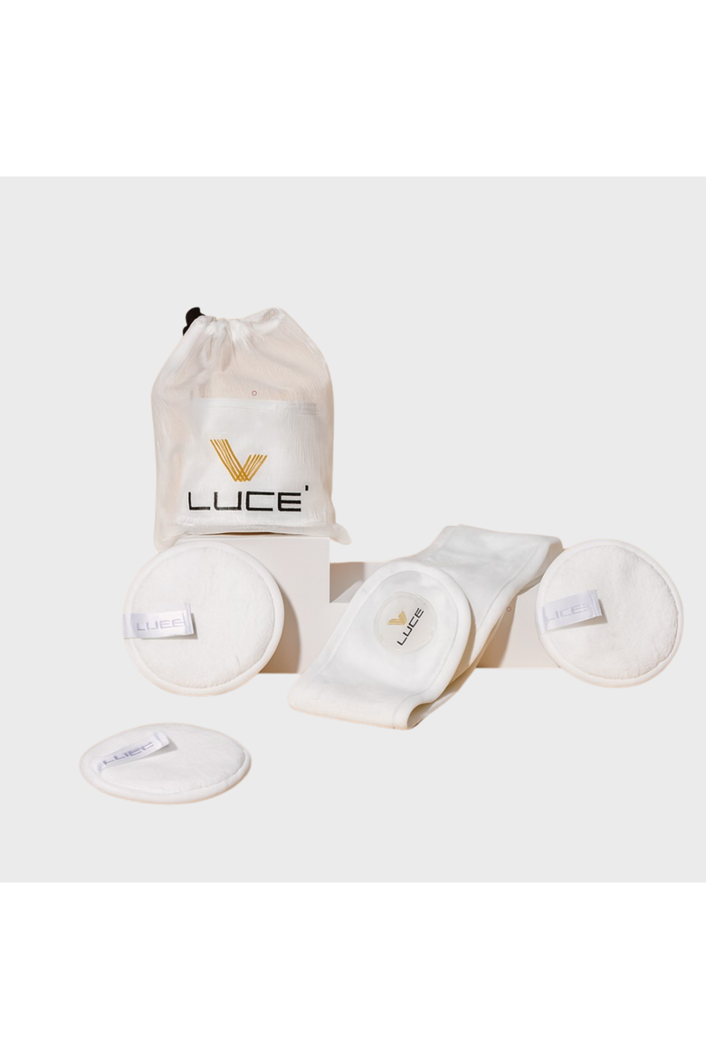 Eco-Conscious 5-Piece Makeup Remover Set - Soft & Effective, Main, color, WHITE