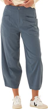 Threads 4 Thought Lauren Crop Barrel Stretch Twill Pants