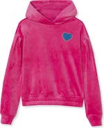 Lands' End Girls Plush Pullover Hoodie