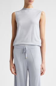 Eleventy Avalon Travel Sleeveless Merino Wool Sweater