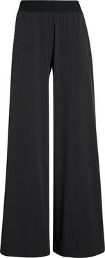 Zella Atlas Elastic Waist Wide Leg Pants