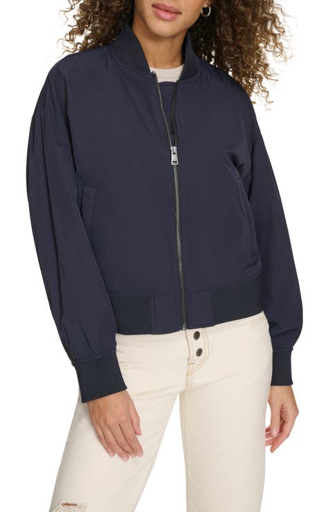 Relaxed Bomber Jacket