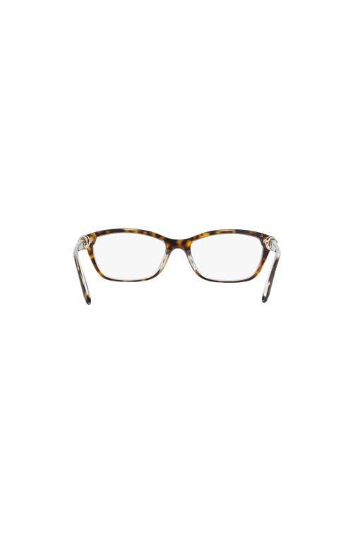 Tiffany & Co . 52mm Cat Eye Optical Glasses In Brown