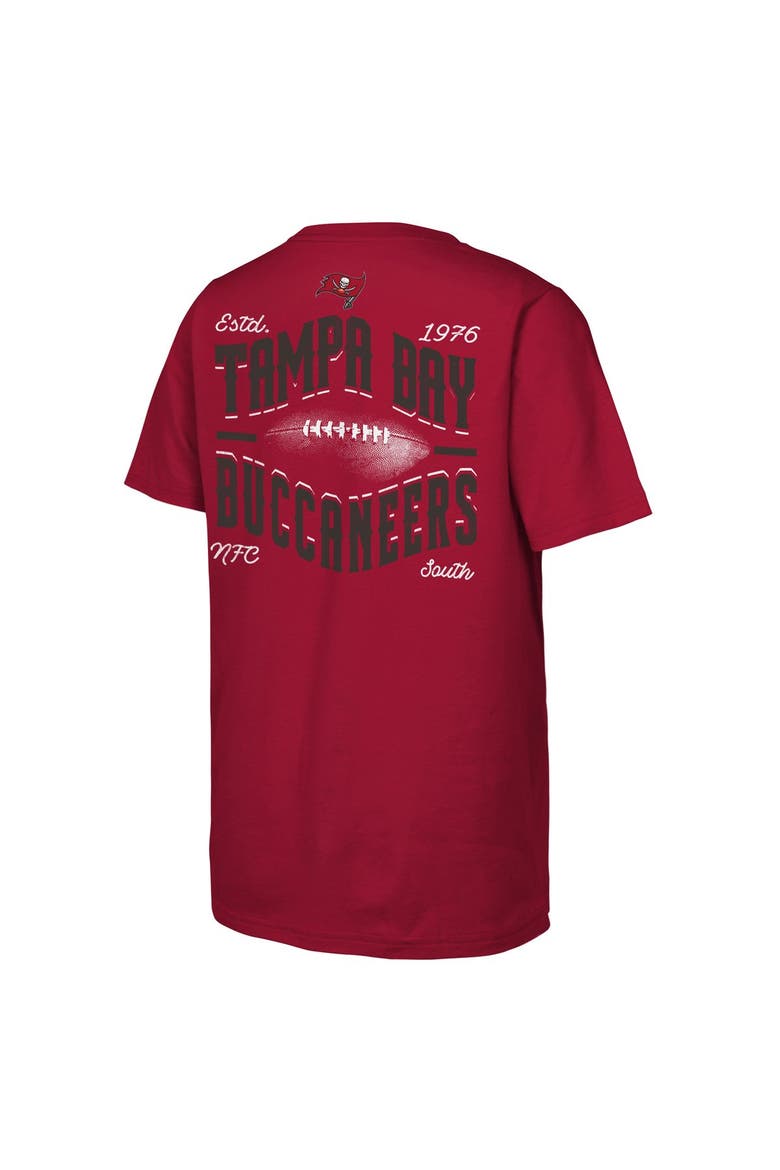 Youth Outerstuff  Red Tampa Bay Buccaneers Top Pick T-Shirt, Alternate, color, Red