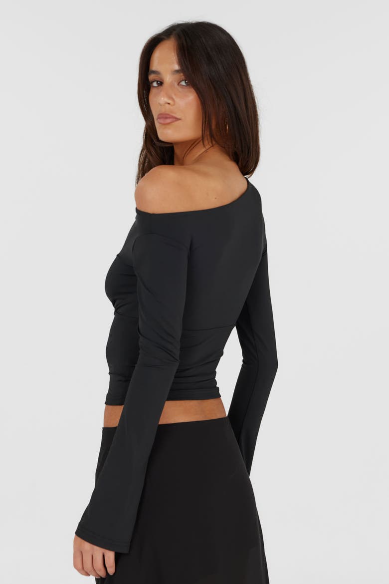 Claudette Top, Alternate, color, Black