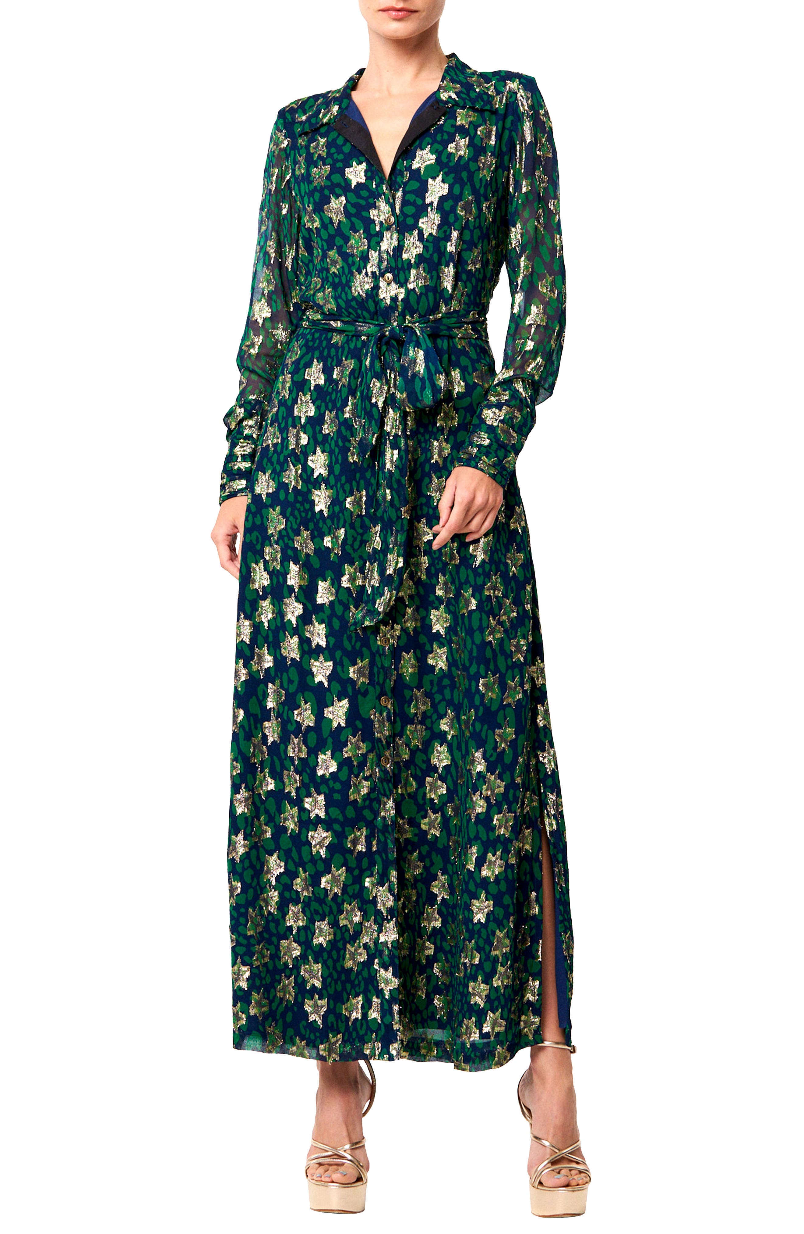 CIEBON Jynai Long Sleeve Shirtdress