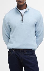 Barbour Cotton Half Zip Sweater